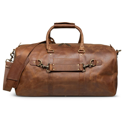 Leather Duffle Brown