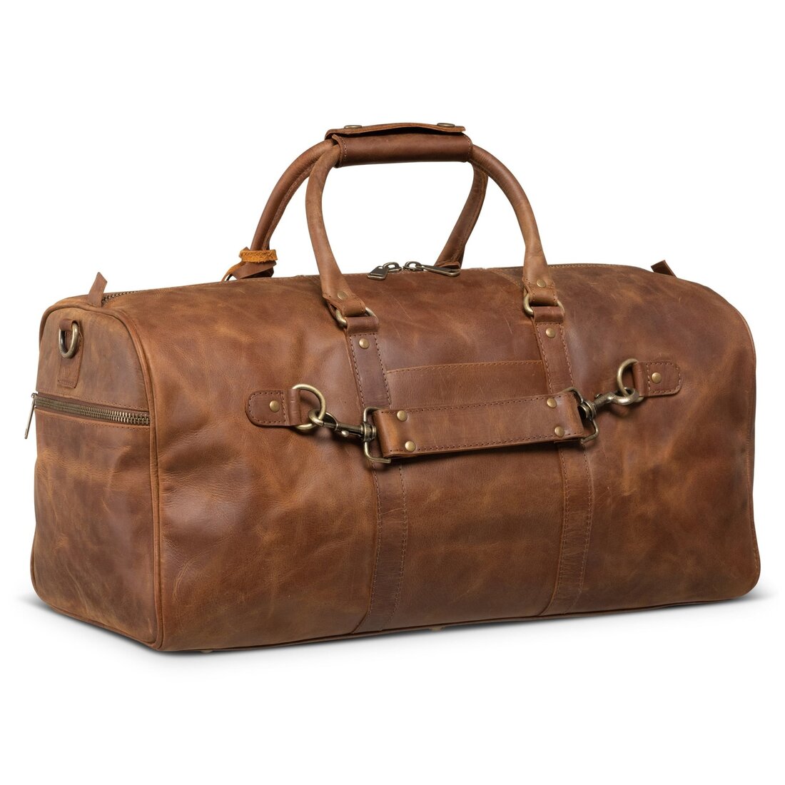 Leather Duffle Brown
