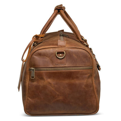 Leather Duffle Brown