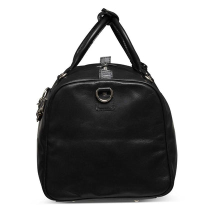 Leather Duffle Noir